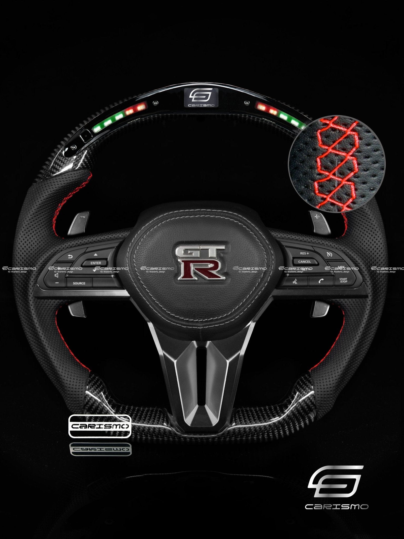 Nissan GT-R (R35 EBA) Steering Wheel | Carismo