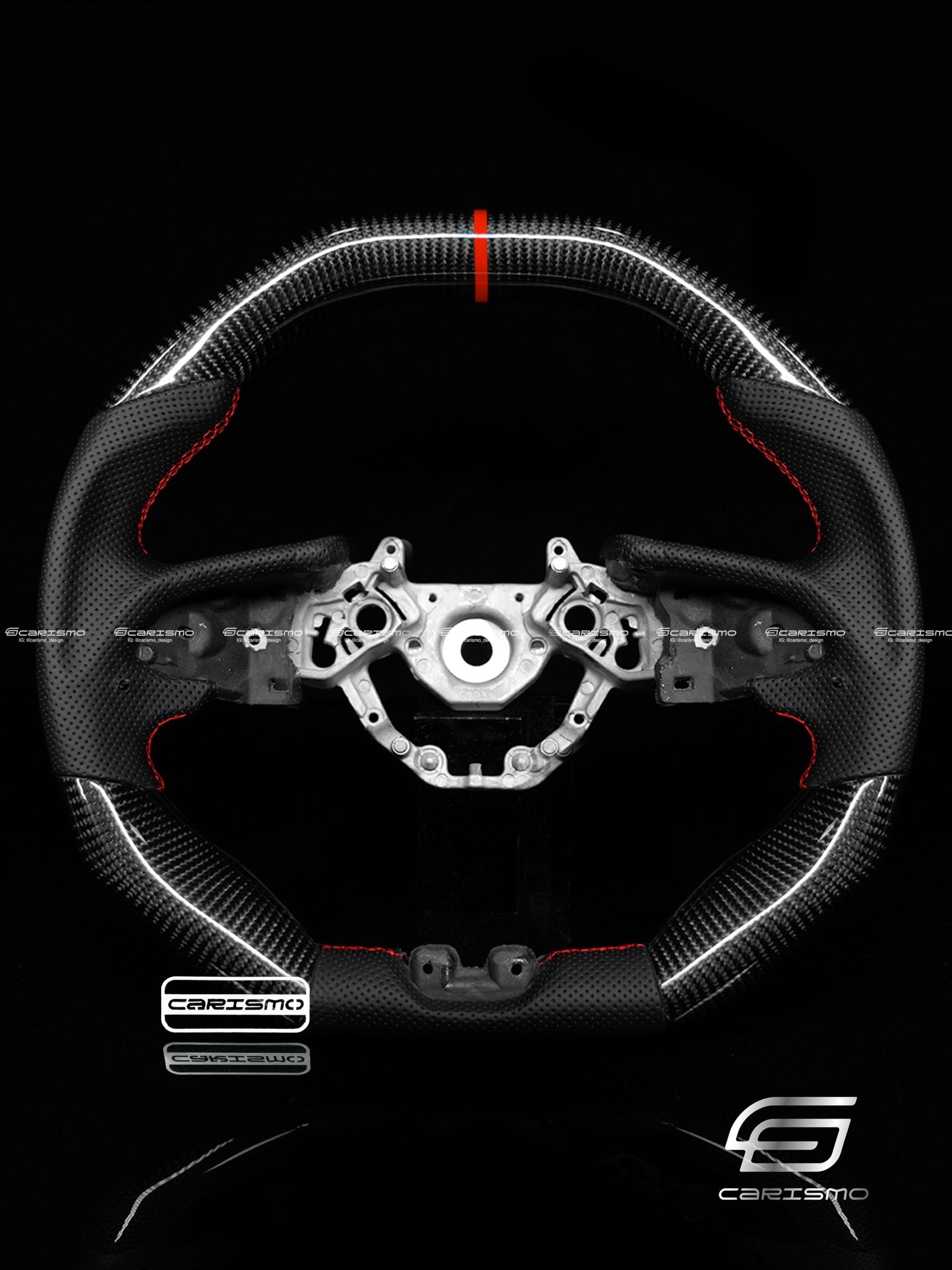 Carismo Steering Wheel For Nissan GT-R (R35 EBA) - Signature - Gloss C