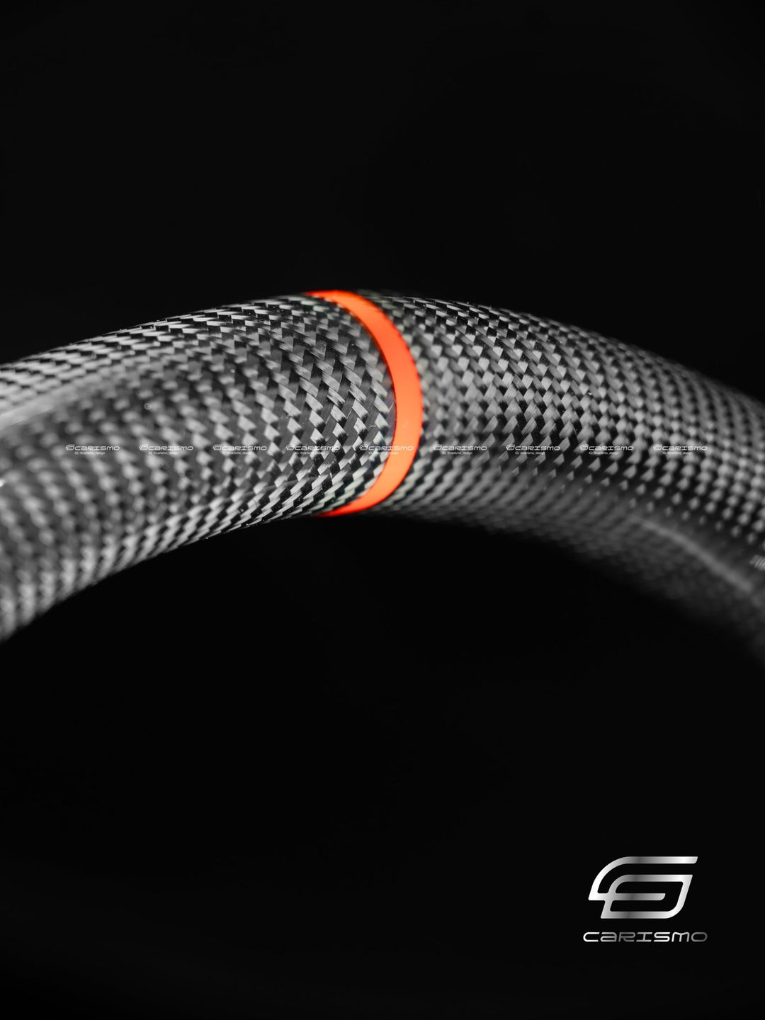 Carismo Steering Wheel For Porsche 911 (991.2 with Dials) - Sport - Gloss Plain Carbon - Perforated Leather - Carismo