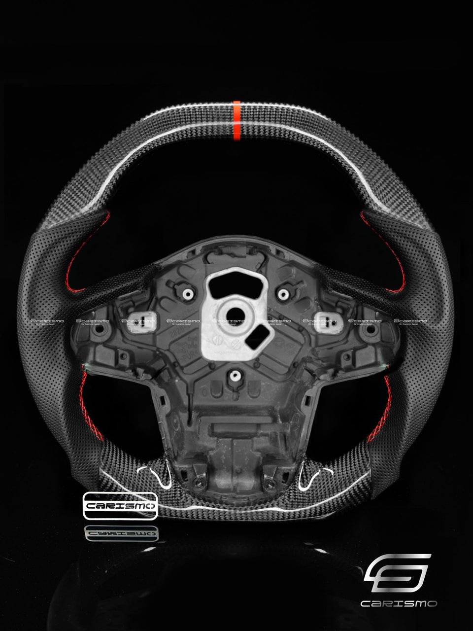 Carismo Steering Wheel For Toyota Supra (MKV) Signature Gloss Carb